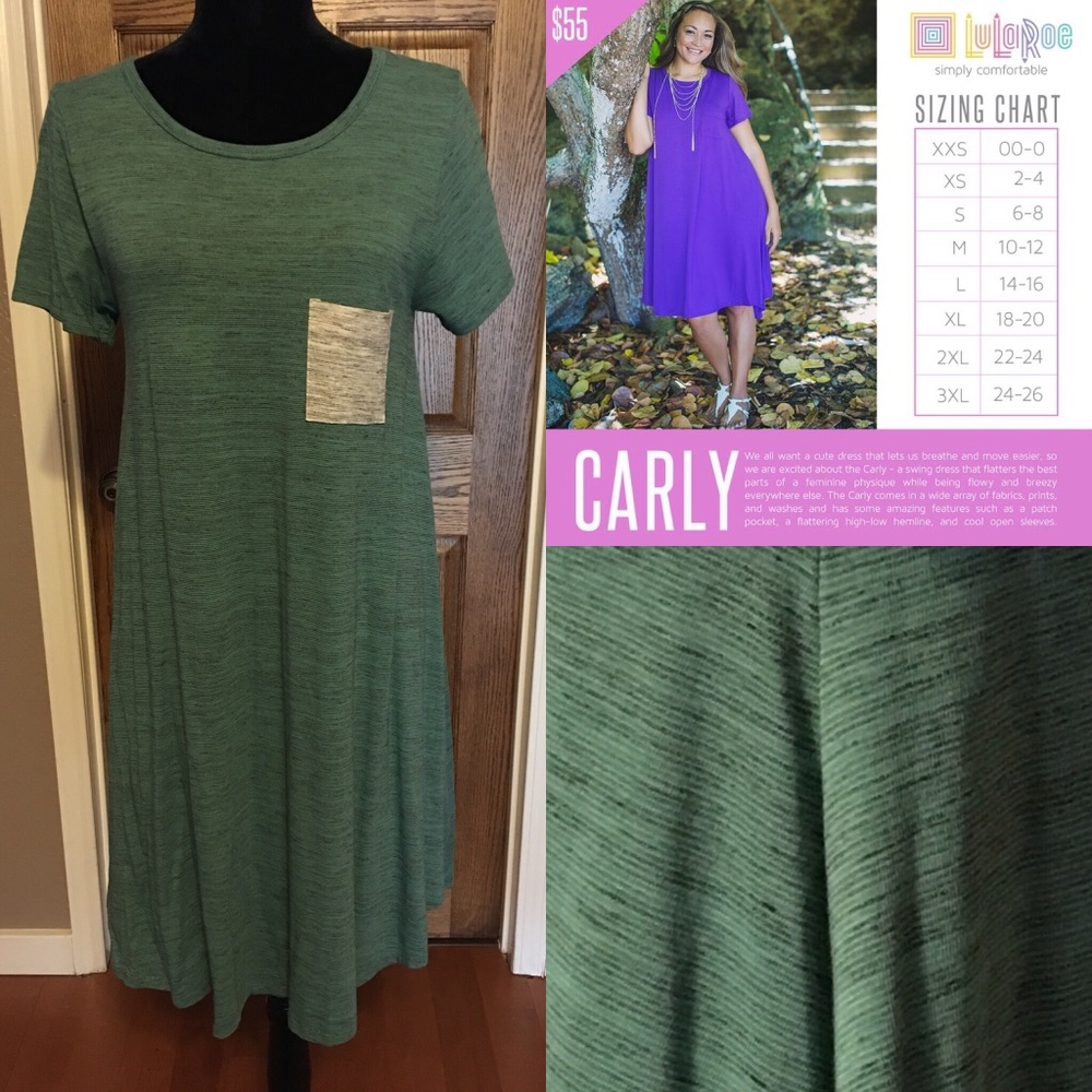 LuLaRoe Carly Dress Size Small